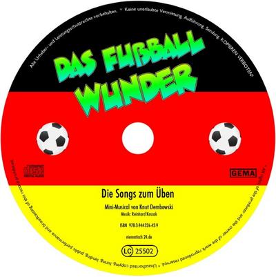 25 Übungs-CDs ’Das Fußballwunder’