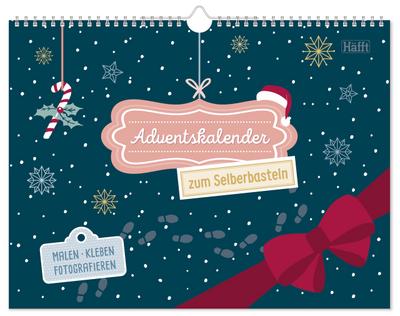 Bastel-Adventskalender A4+ 24 Tage