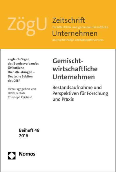Gemischtwirtschaftliche Unternehmen