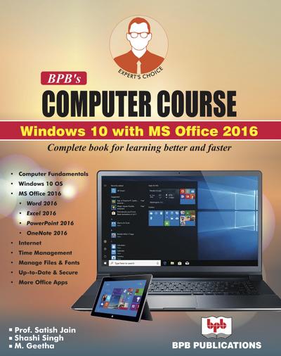 BPB COMPUTER COURSE-WIN 10/OFFICE 2016