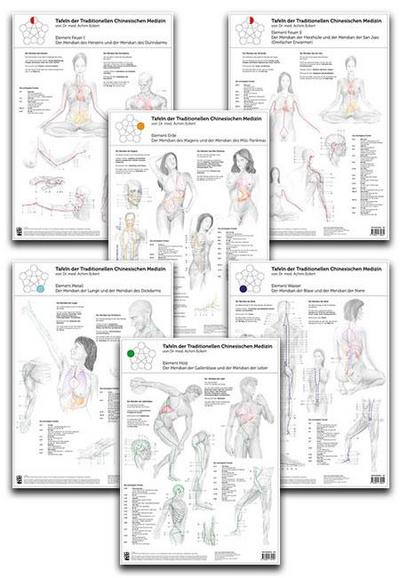 Tafeln der Traditionellen Chinesischen Medizin, 6 Tafeln