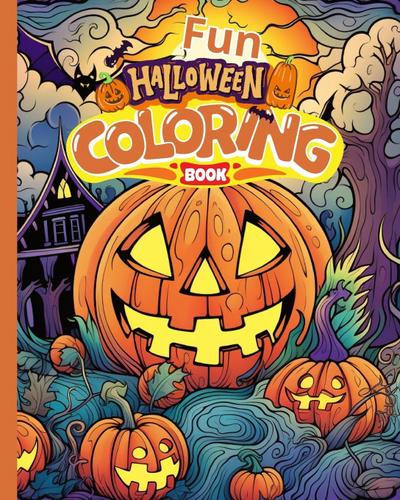 Fun Halloween Coloring Book