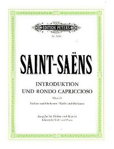 Introduction and Rondo capriccioso Op. 28 (Edition for Violin and Piano)
