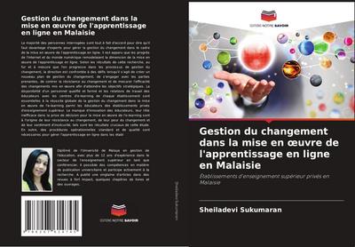 Gestion du changement dans la mise en ¿uvre de l’apprentissage en ligne en Malaisie