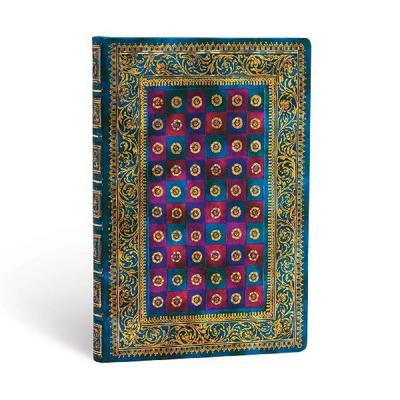 Mini "Venetian Mornings Celeste" Plain Notebook