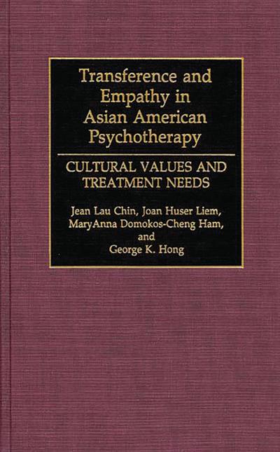 Transference and Empathy in Asian American Psychotherapy