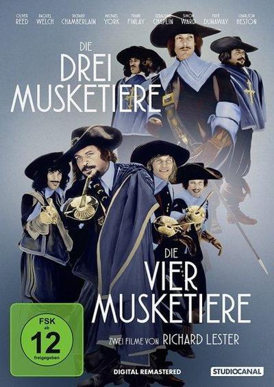 Die Musketiere - Einer für Alle - Alle für einen!, 2 DVD