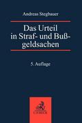 Das Urteil in Straf- und Bußgeldsachen von Bernd Rösch | Taschenbuch