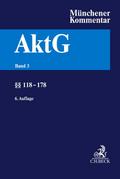 Münchener Kommentar zum Aktiengesetz 3: §§ 118-178