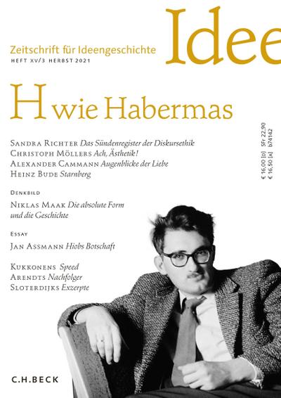 Zeitschrift für Ideengeschichte Heft XV/3 Herbst 2021