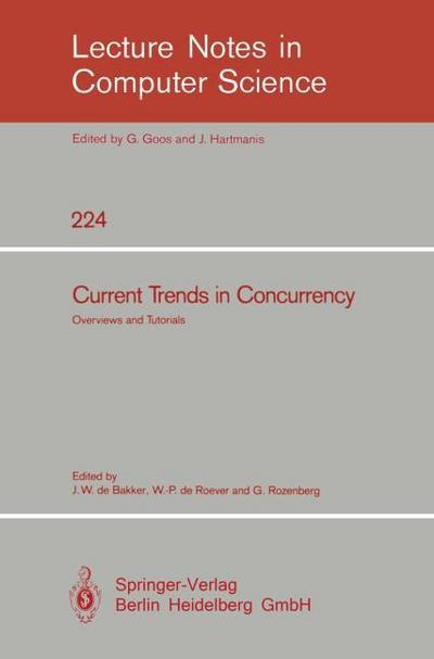 Current Trends in Concurrency