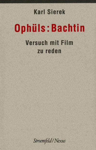 Ophüls: Bachtin