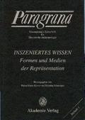 Inszeniertes Wissen