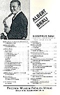 Süße Träume für Altsaxophonund Begleitung