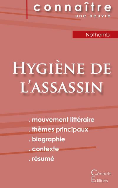 Fiche de lecture Hygiène de l’assassin de Nothomb (Analyse littéraire de référence et résumé complet)