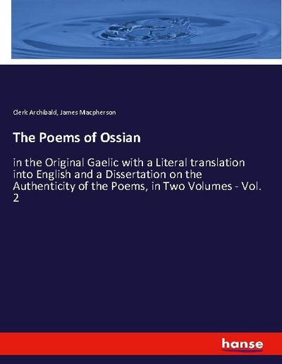 The Poems of Ossian
