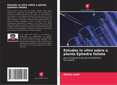 Estudos in vitro sobre a planta Ephedra foliata