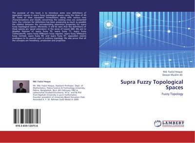 Supra Fuzzy Topological Spaces