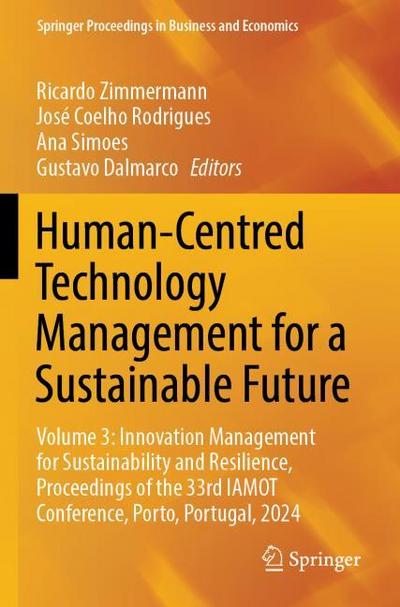 Human-Centred Technology Management for a Sustainable Future