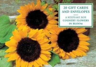 Country Flowers in Bloom Gift Cards [With 20 Envelopes]