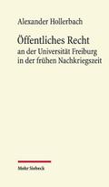 Öffentliches Recht an der Universität Freiburg in 
