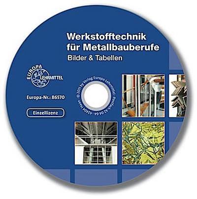 Werkstofftechnik für Metallbauberufe, Bilder & Tabellen, CD-ROM, CD-ROM
