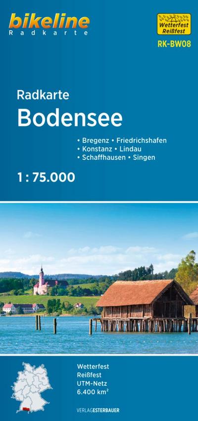 Radkarte Bodensee (RK-BW08)