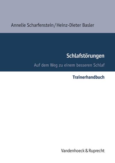 Schlafstörungen - Trainerhandbuch