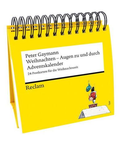 Weihnachten - Augen zu und durch. Adventskalender