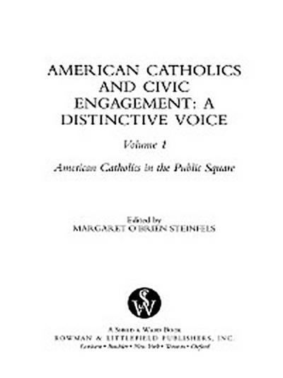 American Catholics and Civic Engagement