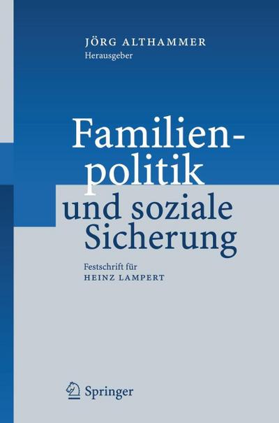 Familienpolitik und soziale Sicherung