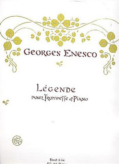 Légendepour trompette et piano