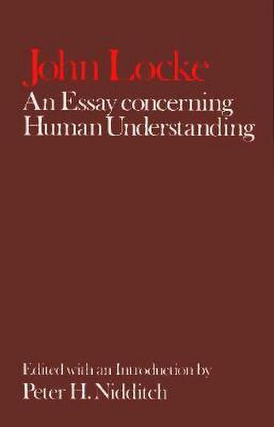 An Essay concerning Human Understanding