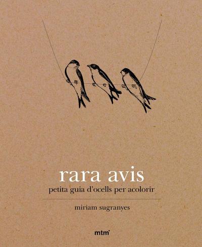 Rara avis : guia d’aus per acolorir