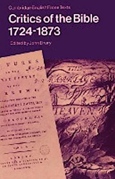 Critics of the Bible 1724-1873