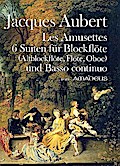 Les amusettes für Altblockflöte (Flöte/Oboe)und Bc