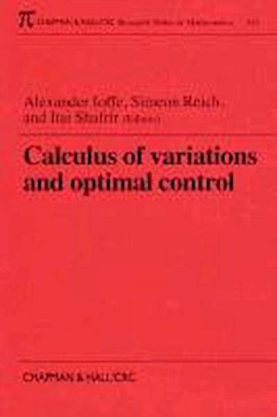 Ioffe, A: Calculus of Variations and Optimal Control