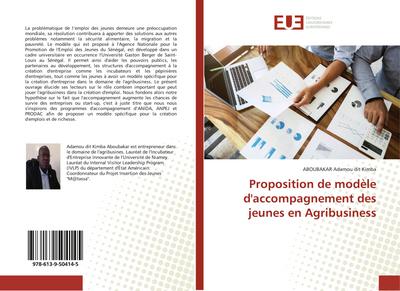 Proposition de modèle d’accompagnement des jeunes en Agribusiness