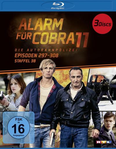Alarm für Cobra 11. Staffel.38, 3 Blu-ray