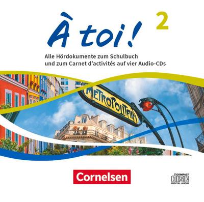 À toi ! Band 2 - Audio-CDs