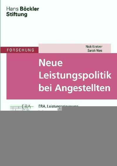 Neue Leistungspolitik bei Angestellten