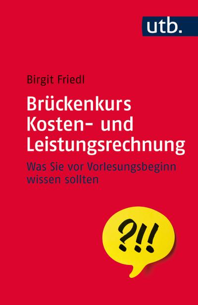 Brückenkurs Kosten- und Leistungsrechnung