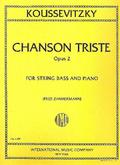 Chanson triste op.2for double bass and piano