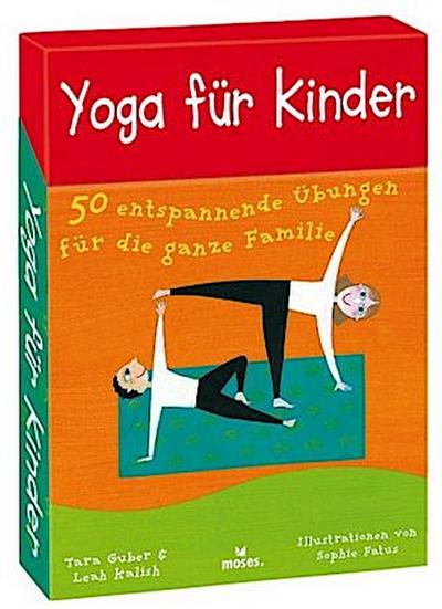 Yoga für Kinder, 50 Karten