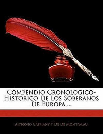 De De Montpalau, A: SPA-COMPENDIO CRONOLOGICO-HIST
