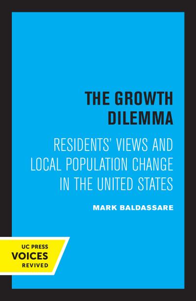 The Growth Dilemma