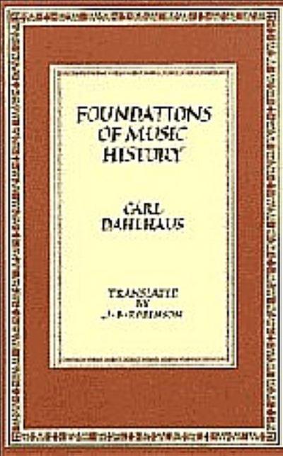 Foundations of Music History