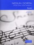 Nessun dorma F majorfor tenor and piano