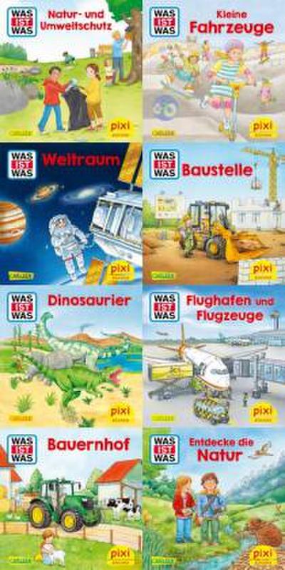 Pixi-8er-Set 296: Pixi zeigt dir WAS IST WAS (8x1 Exemplar), 8 Teile