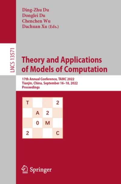 Theory and Applications of Models of Computation